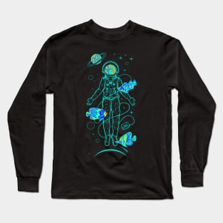 Music And Space To Tripping Forever Long Sleeve T-Shirt